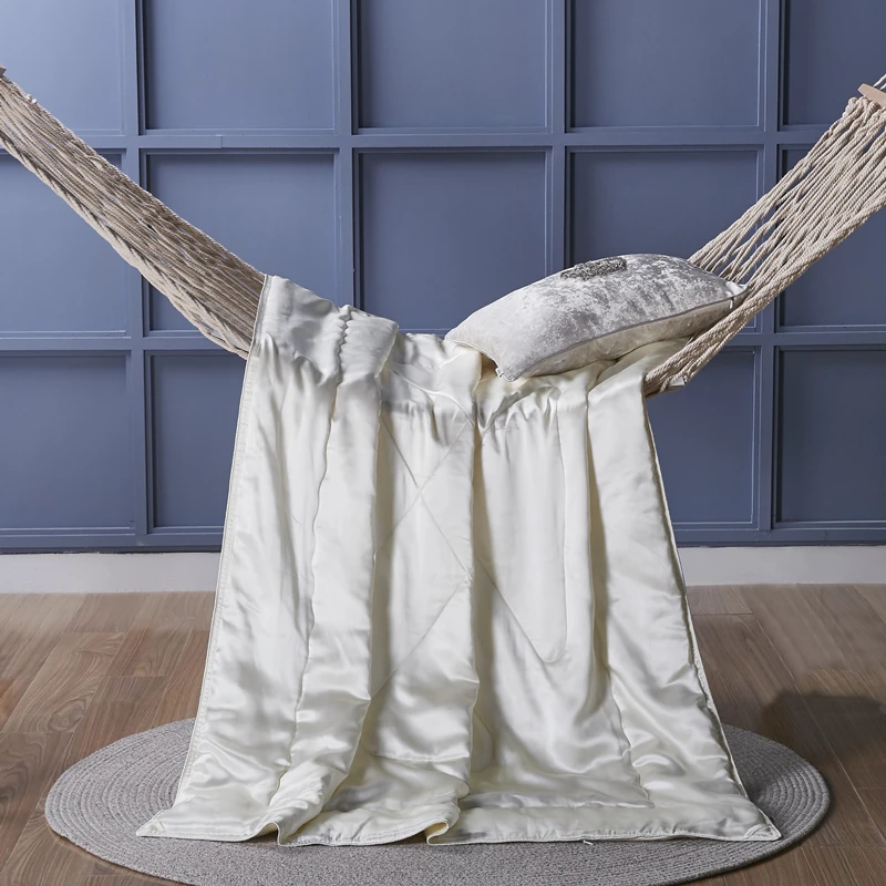Natural Silk Cocoon Comforter, Chinese Pure Silk Velvet Quilt