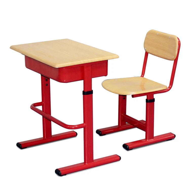 Cheap Price Adjustable Children Kids Reading Table Homework Study Table Chair