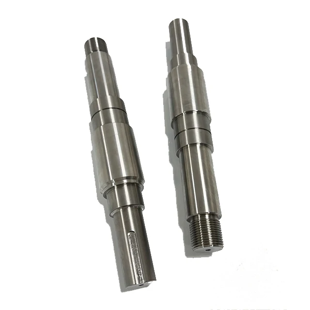 Quality High Performance CNC Turning Thread Shaft Long knurled Shaft Precision Polishing Knurling Stainless Steel Pump Shafts