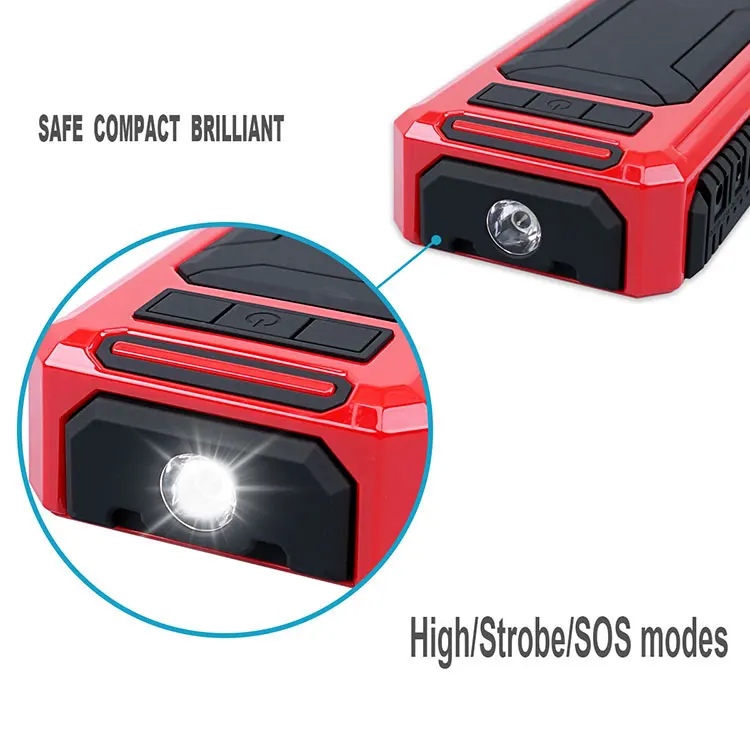 18000 mAh car jump starter multi-function jump starter 12v cars 600 peak current jump starter