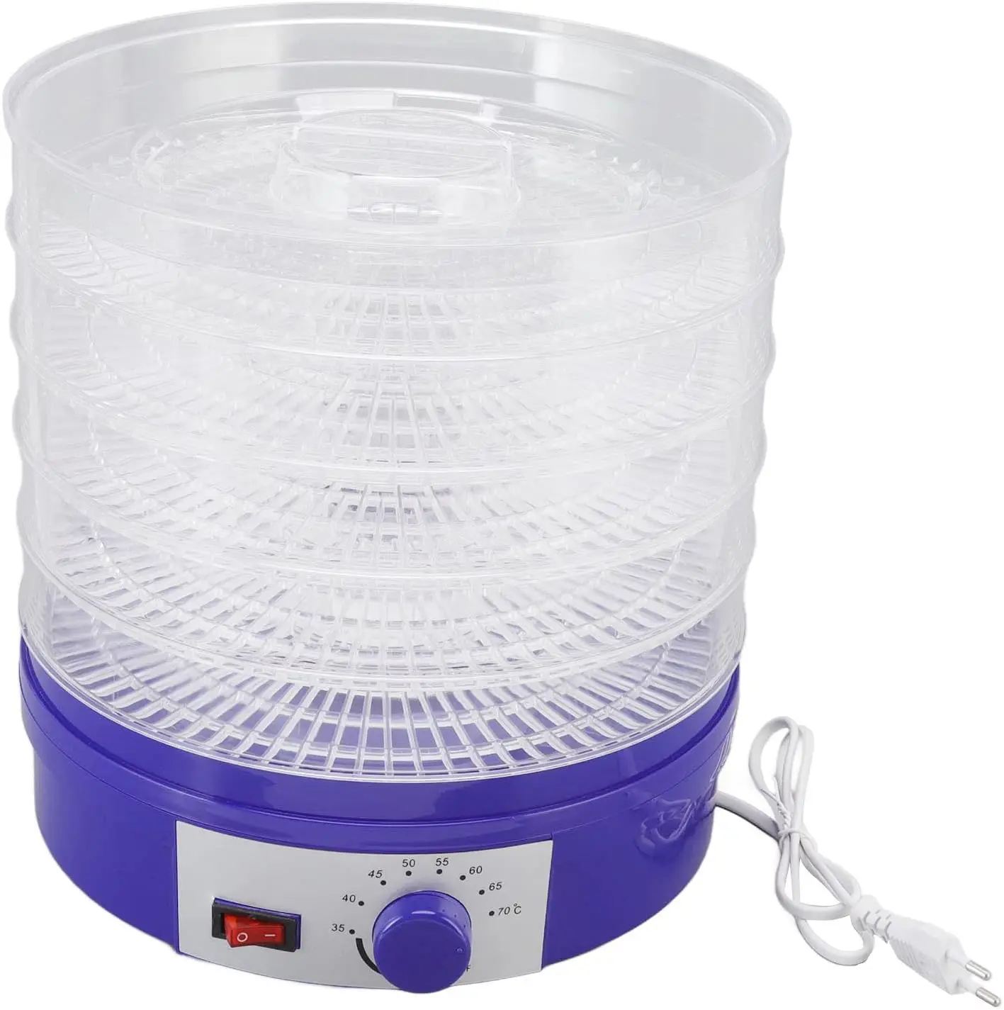 5 trays Snacks home food Dehydrator Vegetable Fruit Mini Dryer Machine Household Dehydrate Machine