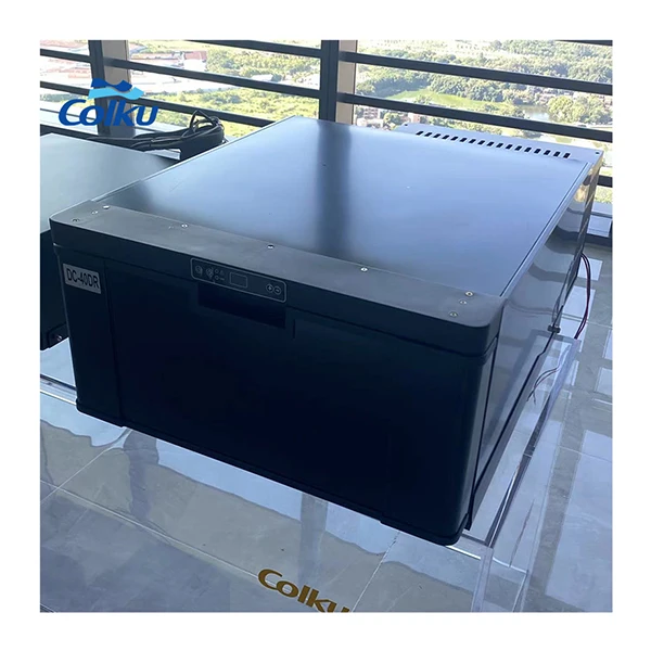 Colku DC-40DR Mini Drawer Fridge 12V 24V Dc Freezer 40L Fast Cooling Car Refrigerator