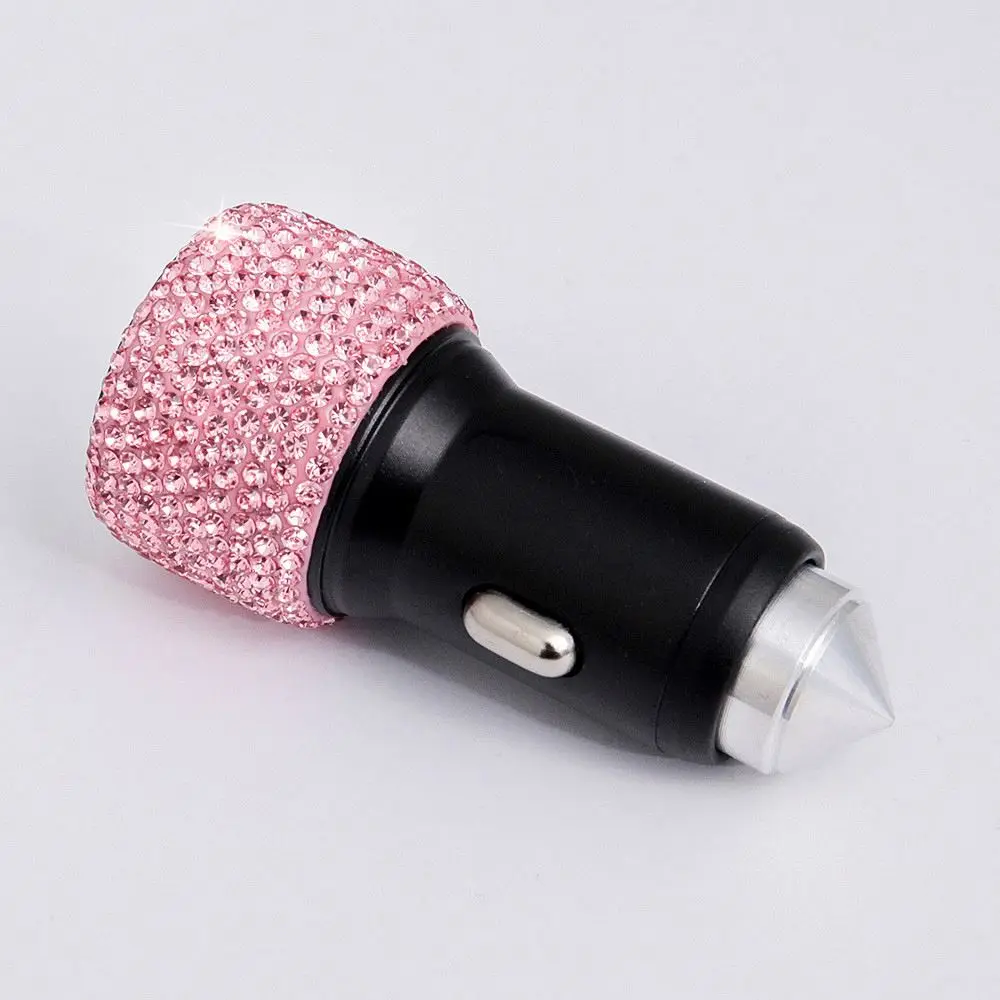 Роскошный зарядный Usb-кабель со стразами для автомобильного зарядного устройства с кабелем типа C