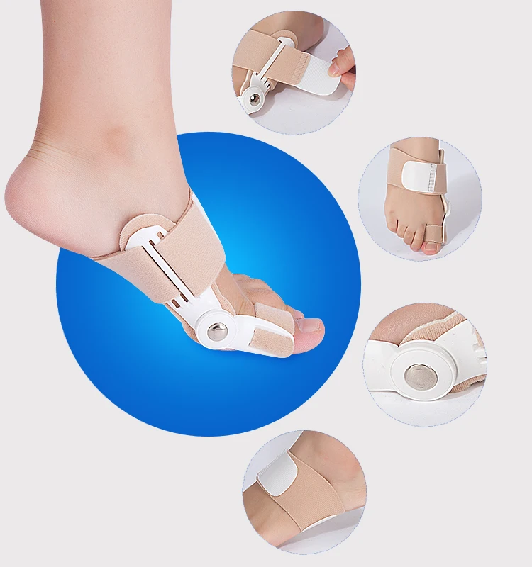 Bunion Corrector Big Toe Bunion Splint Straightener Corrector Feet Care Pain Relief Hallux Valgus Night Splint
