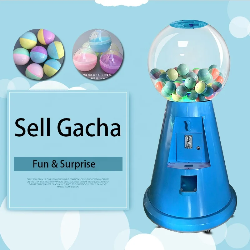Japanese Gumball Vending Machine Kids Play capsule Ball Toys Candy Gashapon Dispenser Gumball Vending Machine