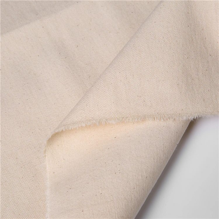 Заводская цена, мягкая ткань для одежды, плетеная левая саржа, стрейчевая пряжа, ткань из хлопка и спандекса на заказ, прочная серая ткань