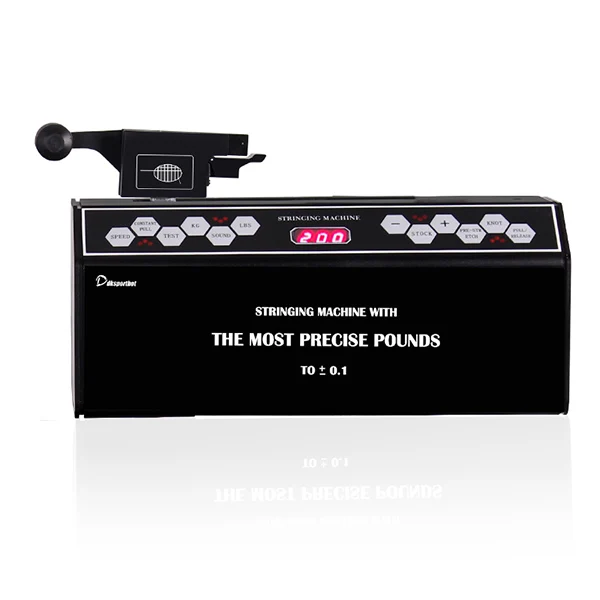 Popular computer stringer head stringing machine for badminton tennis racket