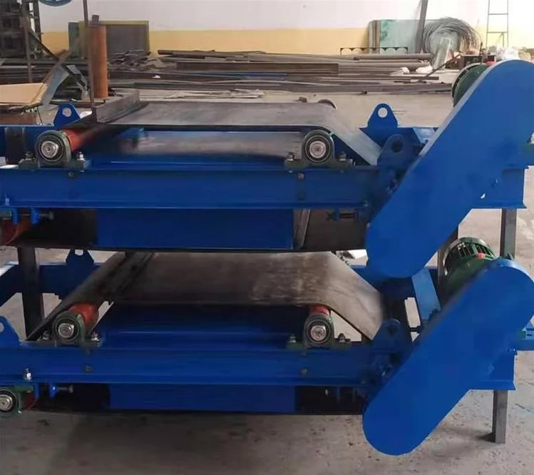 iron remover for mining plant suspend belt conveyor iron remover magnetic separator for stone crushing plant