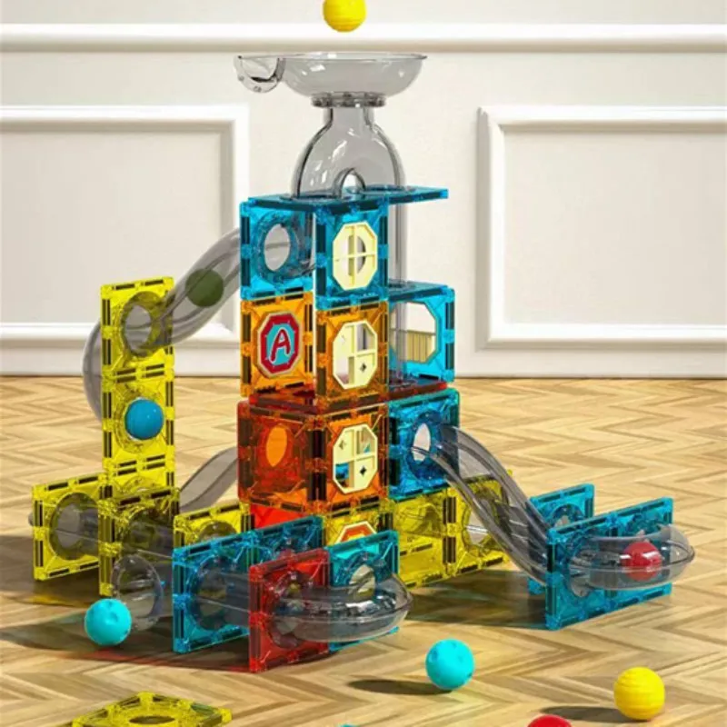 Preschool Educational Magnetic Toys Magnetic Building Blocks Construction Playboards Magnetic Tiles Building Blocks