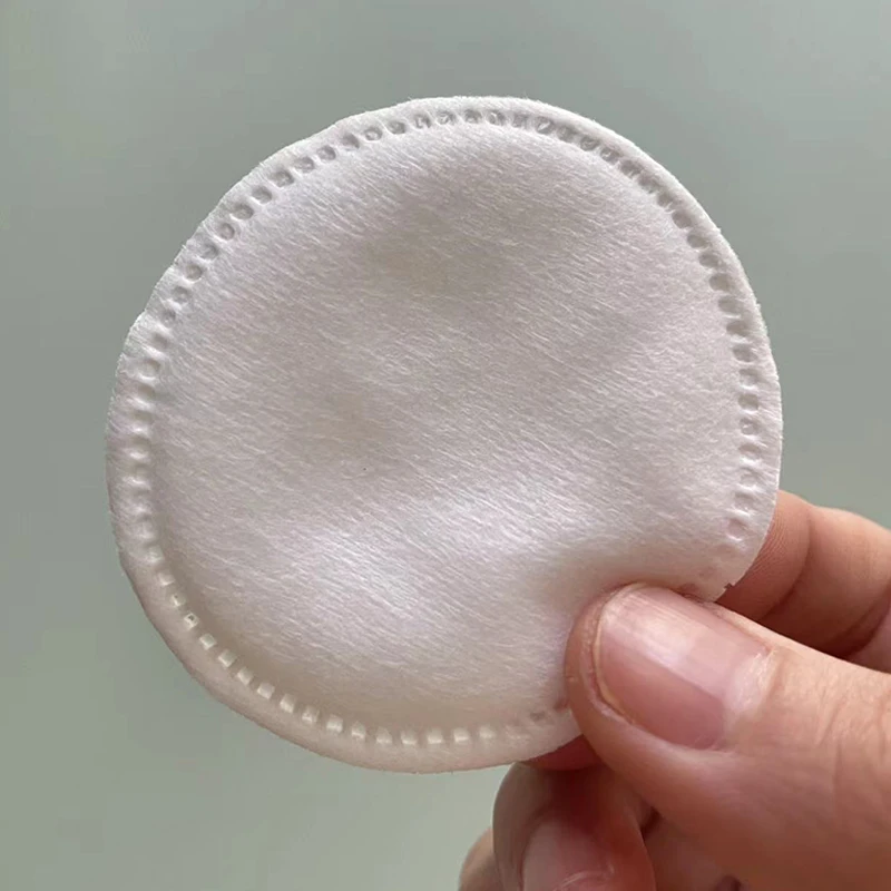 Free Samples OEM Design Round Cotton Pads  Customized Disposable Cotton Cotton Face Pads