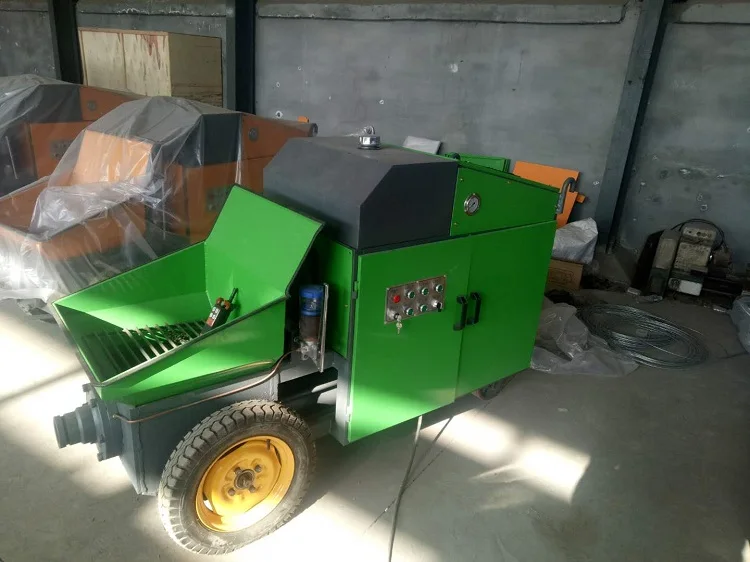 Hot selling Electric Diesel Hydraulic fine stone mortar delivery pump Small vertical secondary structure pump