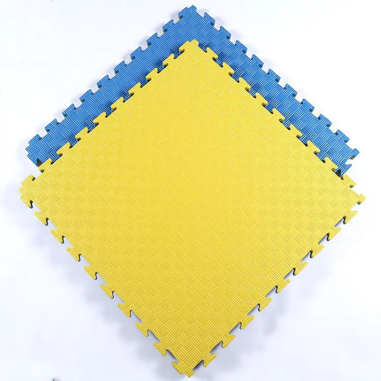 Wholesale Fretwork Taekwondo Mat Antislip Tatami Judo Mats Hard High Density 2.5cm 3cm Race Judo Mat