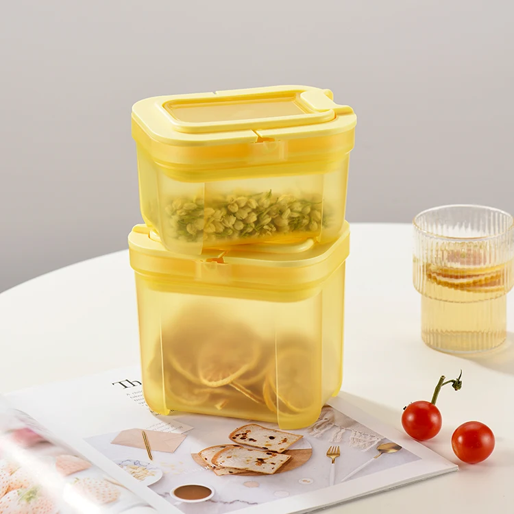 good price unbreakable kitchen portable stackable plastic vacuum milk powder food dispenser storage container organizer boxes