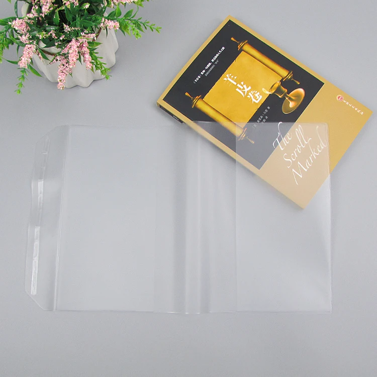 
Factory direct supply PVC frosted transparent clear adjustable stretchable book cover  (62355564377)