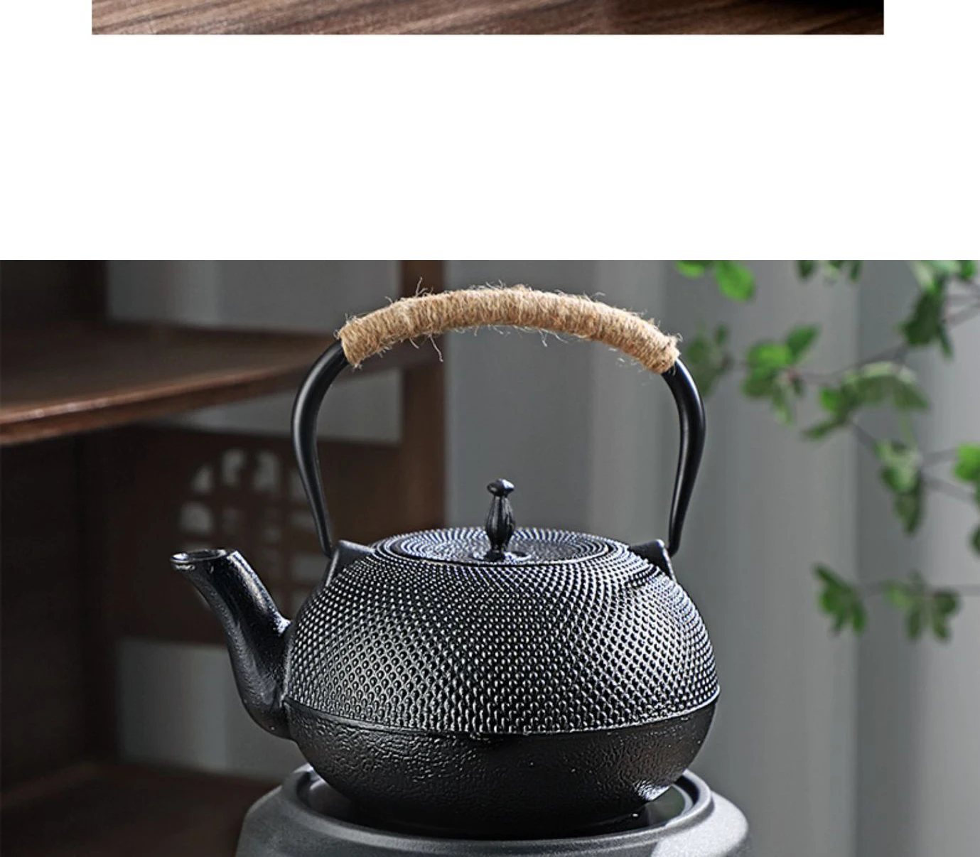 Japanese Teapot Durable Cast Iron Water Kettle Boiling Tea And Coffee Cast Iron Tea Kettle Camping With Stainless Steel Infuser