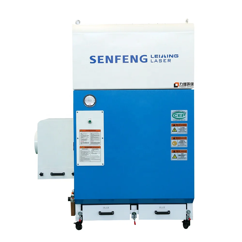 Powerful Laser Cutting Machine Dust Collector HEPA 11kw laser fume filtration laser filter machine