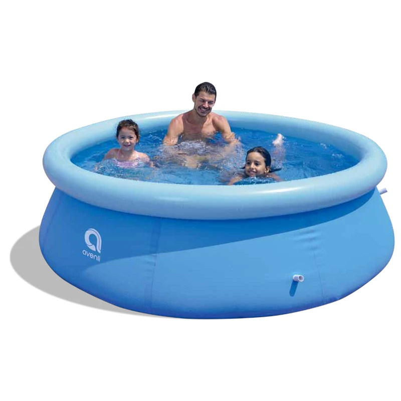 FSPATIO  Round portable easy set up PVC pool indoor outdoor family play together inflatable swiming pool