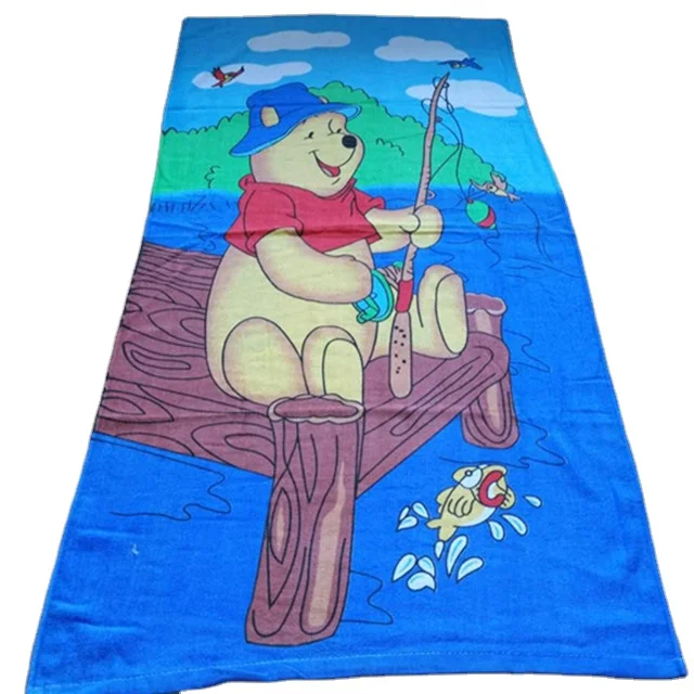 Multi functional hot luxury cotton full color print towel
