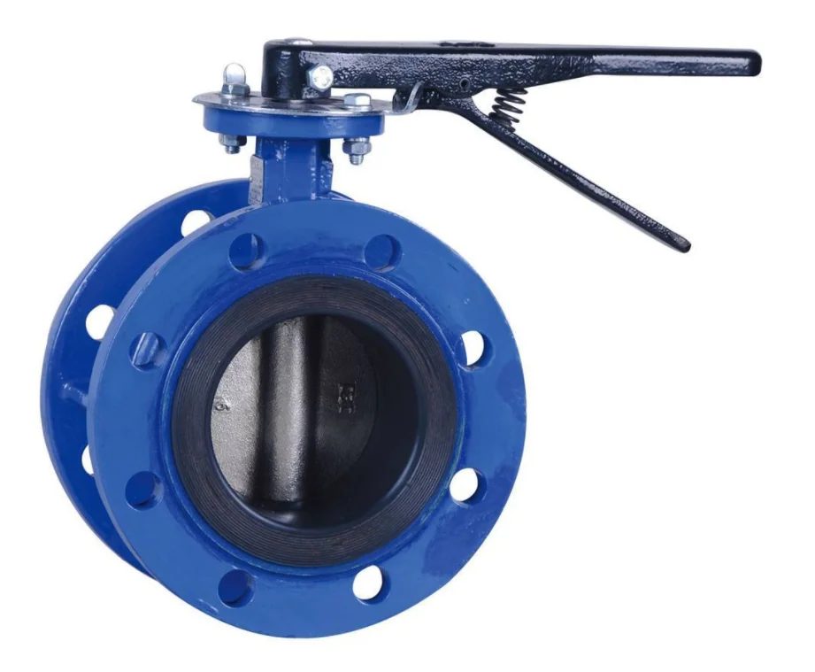 DN200 PN16 ковкий чугунный DI ручной двойной фланцевый