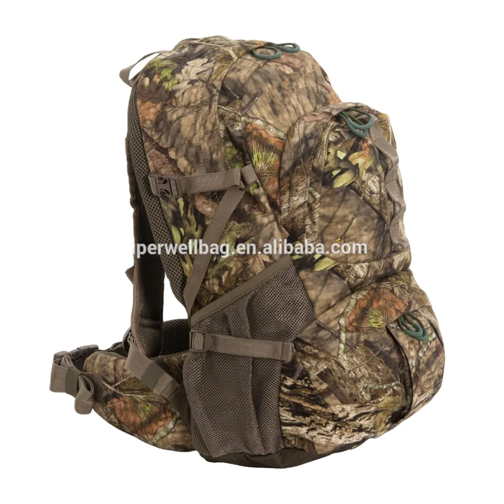 High quality flocking fabric Camouflage Color hunting backpack Trekking Rucksack