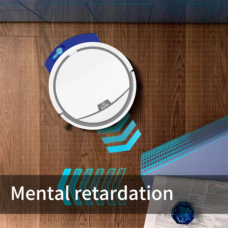 High Quality Household Wet & Dry Intelligent Sweeping Robot USB Rechargeable Wireless Cordless Vacuum Cleaner