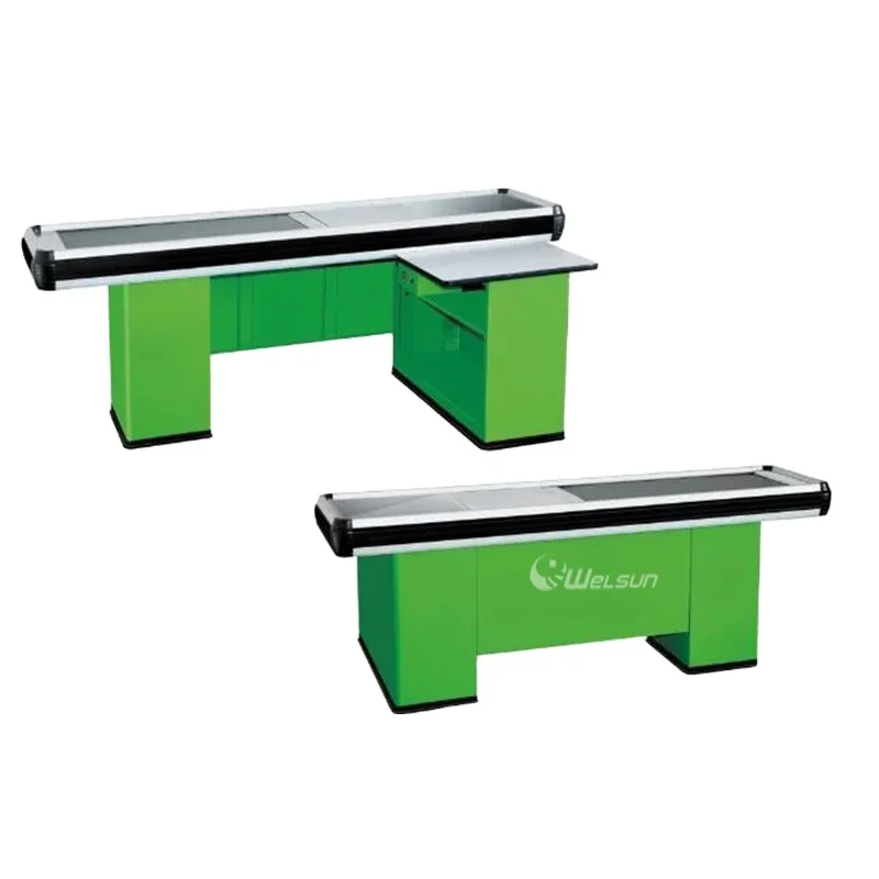 Multifunctional supermarket electric cashier iron convenience store corner cashier pharmacy cashier checkout counter