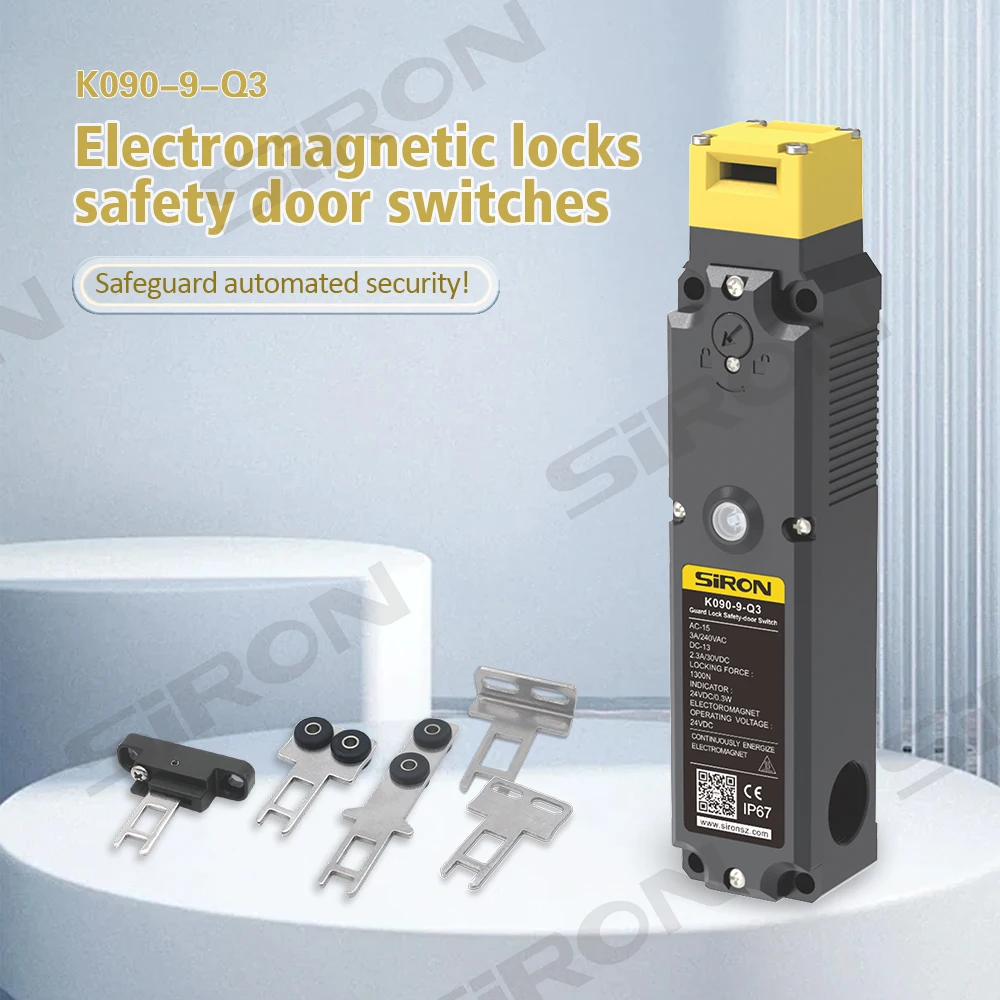 SiRON K090-9-Q3 NC NO Type Mechanical Electromagnetic Safety Interlock Switch