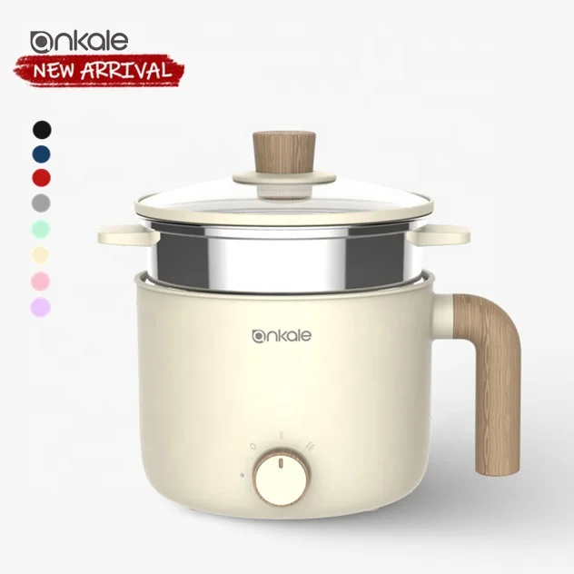 Лидер продаж 2024 Новое поступление антипригарный домашний студенческий горячий горшок электрический чайник мультиварка кастрюли для приготовления лапши