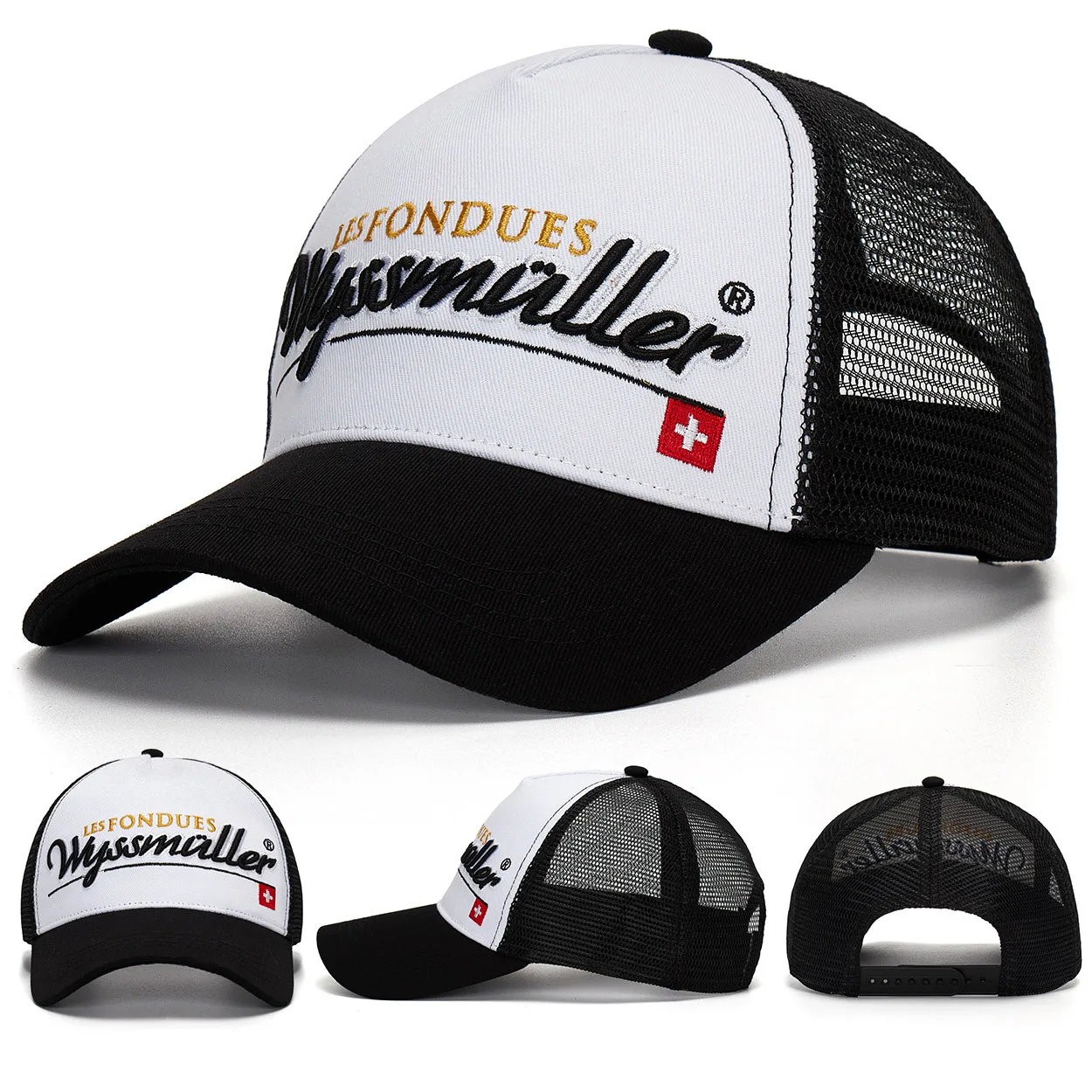 Unisex Tennis Summer Mesh Cap Adjustable Running Cycling Shipping Triangulation Sports Cap Cotton Gorras