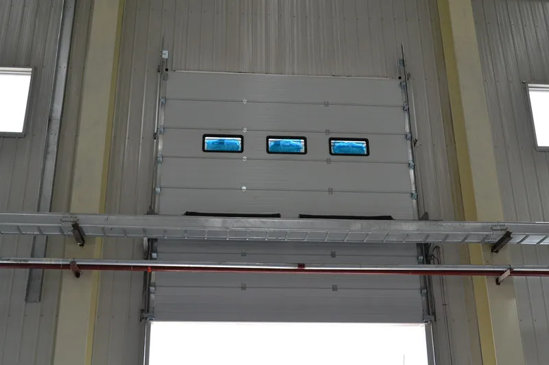 Customized  Automatic aluminum alloy   Factory Industrial Flap sectional  Doors
