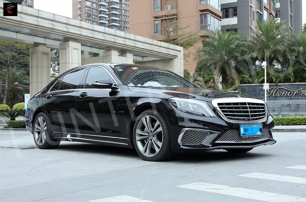 Hot selling car bumper AMG S65 body kit for mercedes Benz S class w222 S320 S350 S500 front bumper rear bumper side skirts