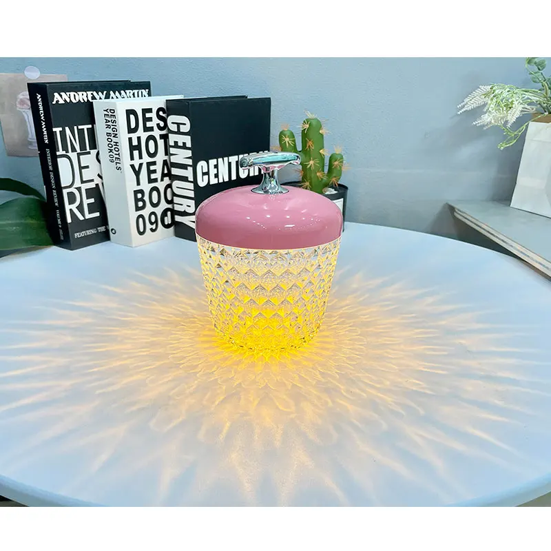 Shade Camping Mood Reading Mushroom Night Light USB Rechargeable Desk Lamp for Restaurant Home Decors