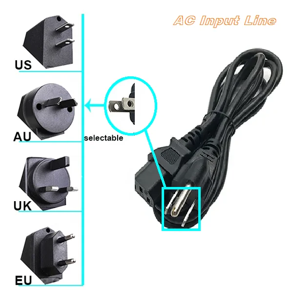 Factory wholesale US EU AU UK 12V 2A Desktop Power Adapter AC Cord Fixed 25W Desktop Power Adaptor