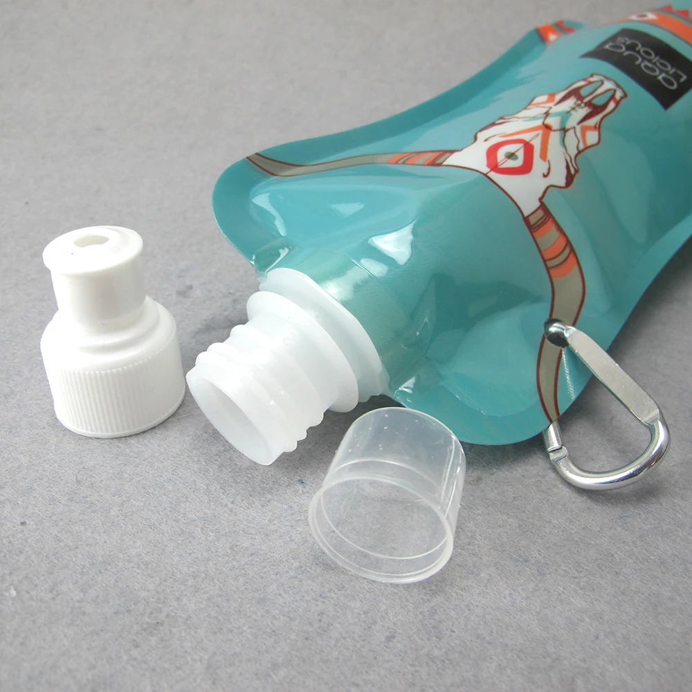 
Manufacturer drink pouches customized food grade spout stand bag reusable custom plastic bags with logo packaging 