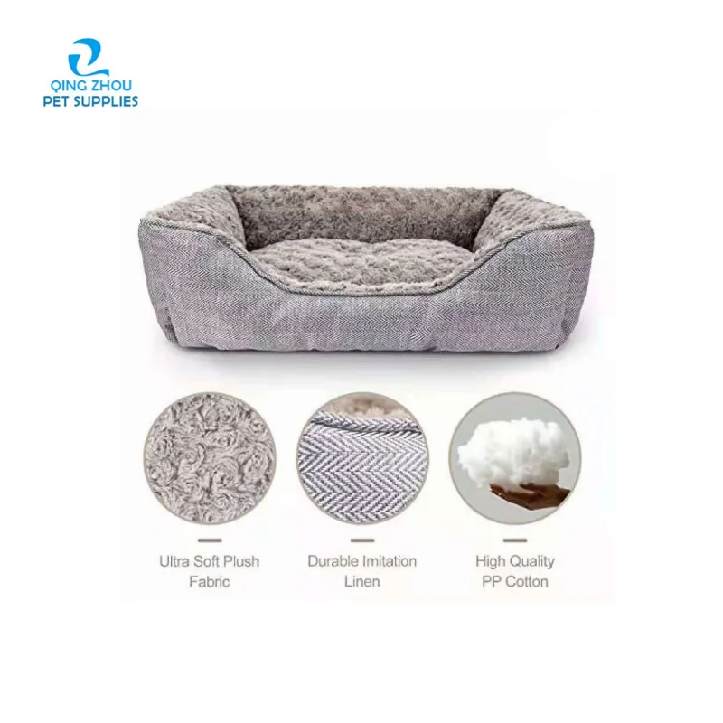 manufacturer designer dog bed pet Luxury pet bed eco friendly dog bed luxury dropshipping hundekissen