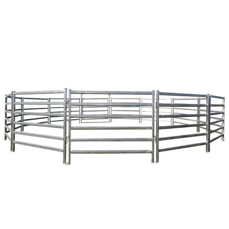 Hot Dip Galvanized Metal Steel Farm Horse Fence panel