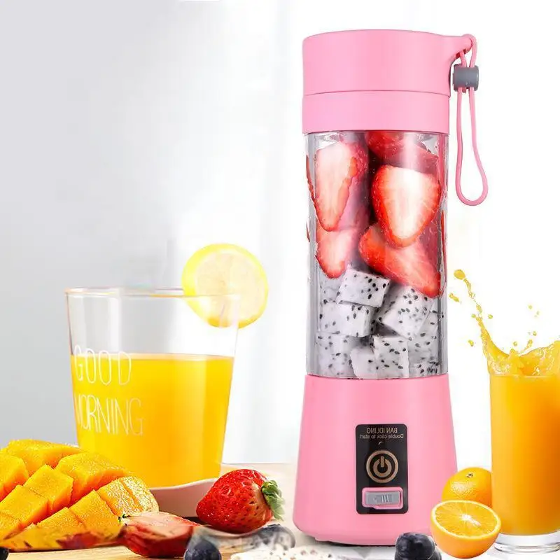 High Quality Electric Portable Juicer Fruit Machine Wireless Small Fruit Juicer