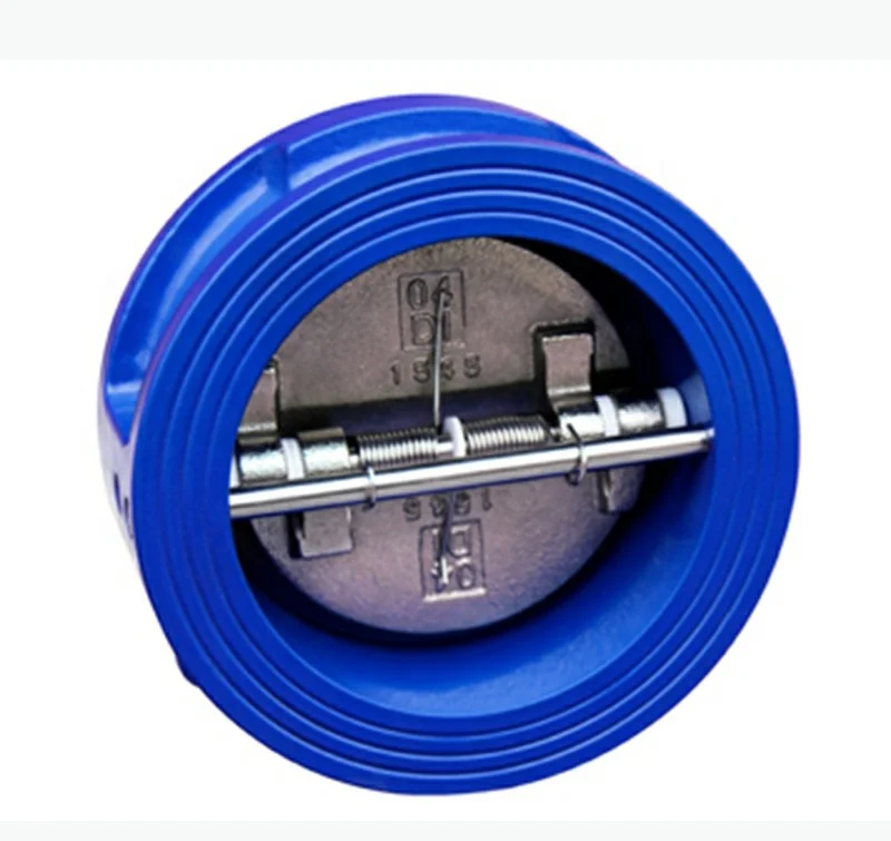 Industrial Pn10 16 Dn200 Non Return Cast Steel Butterfly Type Water Flap Check Valve