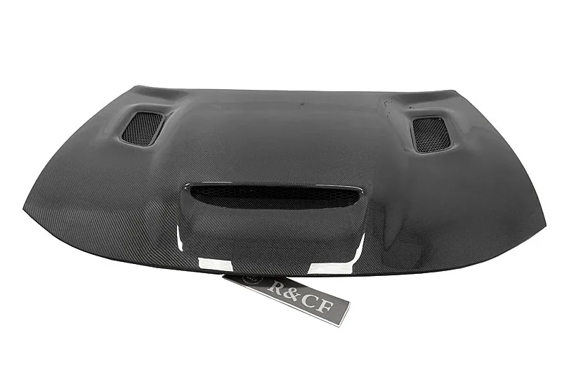 For 2015-21 Dodge Charger SRT Hellcat Redeye Style Carbon Fiber Front Hood Bonnet with vents