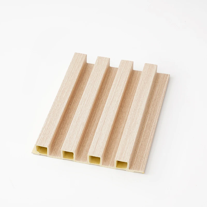 OEM Multi Size Popular Discount PVC Wpc Wall Panel De Pvc Efecto Madera Para Pared