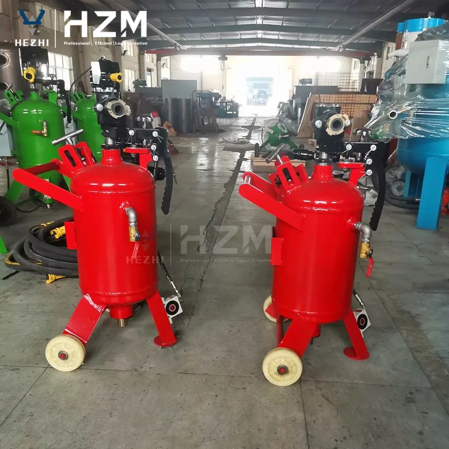 DB500 Portable High Pressure Wet Blast Pot Sand Blasting Tank Peening Blaster Pot DB800