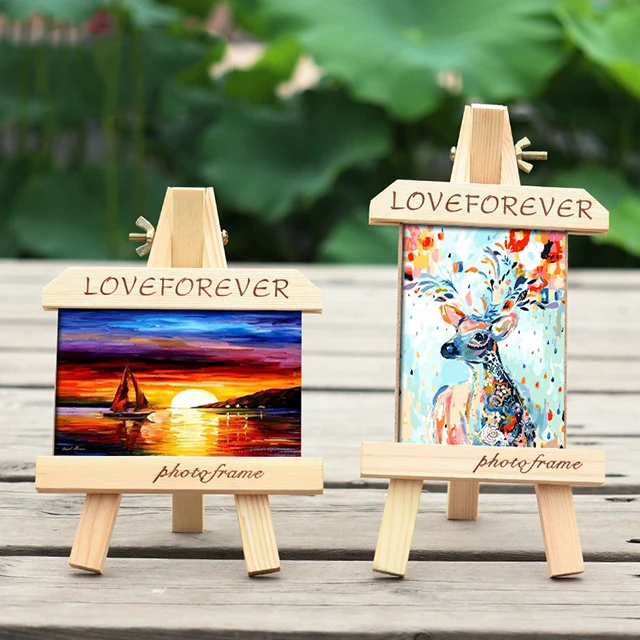 
Pine wood photo frame easel photo frame multi-size custom picture frame wedding birthday gift 
