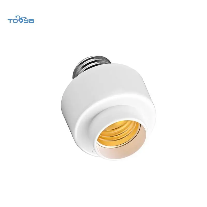 EU zigbee smart lamp holder can re-engineering custom esp8285 chip firmware flash by Tasmota Tooya BSD05 smart bulb holder