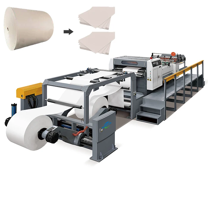 High Precision and Speed Rotary Paper Sheeter/ Roll Paper Cutting Machine