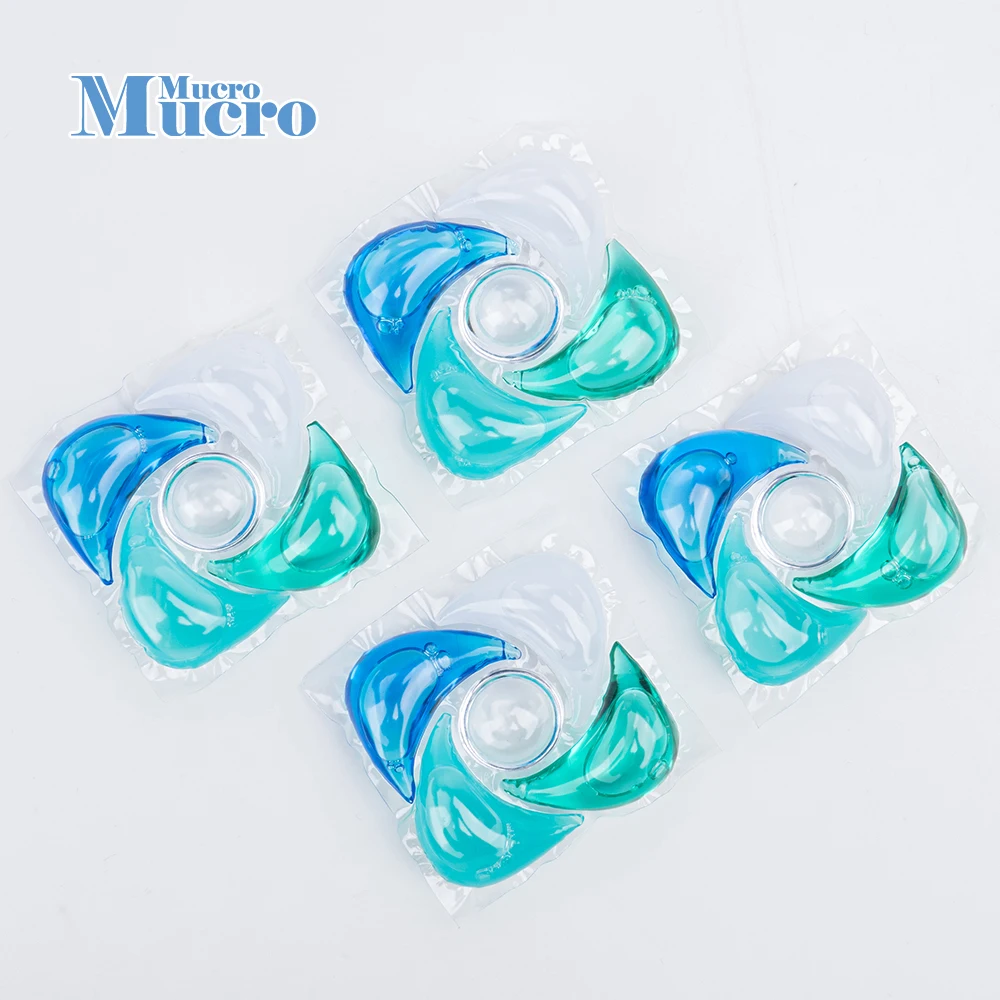 Oem Laundry Detergent Soap Beads Washing Pods Manufacturer 5 In 1 Tough Stain Removal Eco Liquid Laundry Detergent Capsules Pods