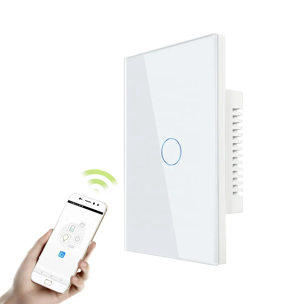 Australia Standard SAA Single Gang Glass Frame Switch Touch Door Light Switch