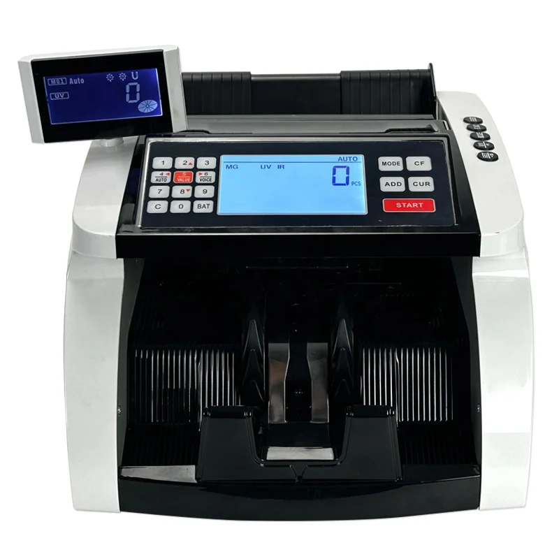 Battery Support 5900D2/T2 Money Counter  LCD/TFT display Banknotes Counting Machine UV/MG Bill Counter Fake Cash Detector