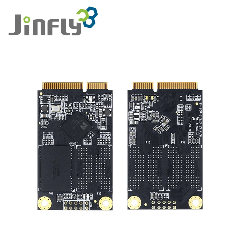 JINFLY Chip Manufacturer CE ROHS FCC Mini Msata SSD 128 GB 256G Hard Drive Msata SSD 512GB 1TB For Laptops
