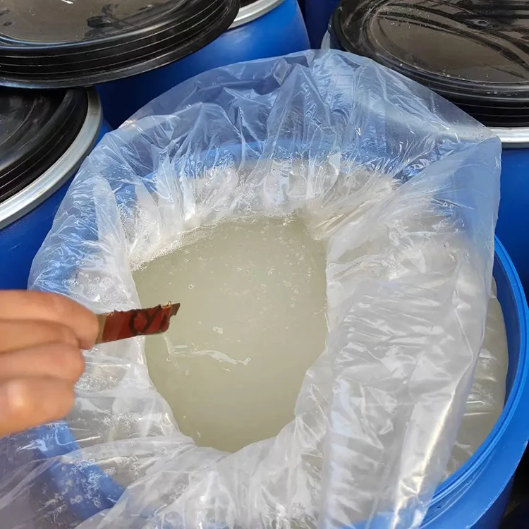 Wholesale 70% SLES Sodium Lauryl Ether Sulfate Raw Material for Hair Care Cosmetic Detergent Liquid