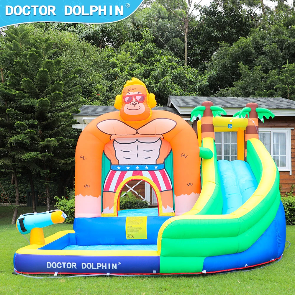 Air Castles Bouncing Jumpers Bounce Jumping For House Kids Water Slide Outdoor Inflatable Playground Bouncy Castls Bounce House